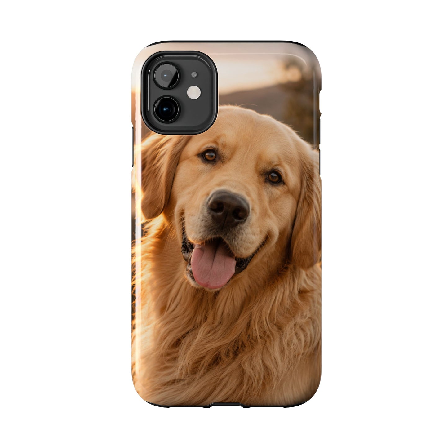 Golden Retriever Tough Phone Case — Durable Dog Photo Protective Cover