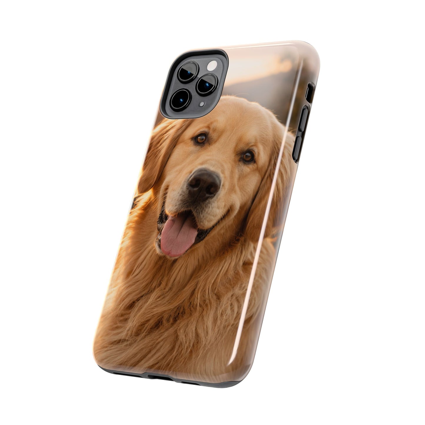 Golden Retriever Tough Phone Case — Durable Dog Photo Protective Cover