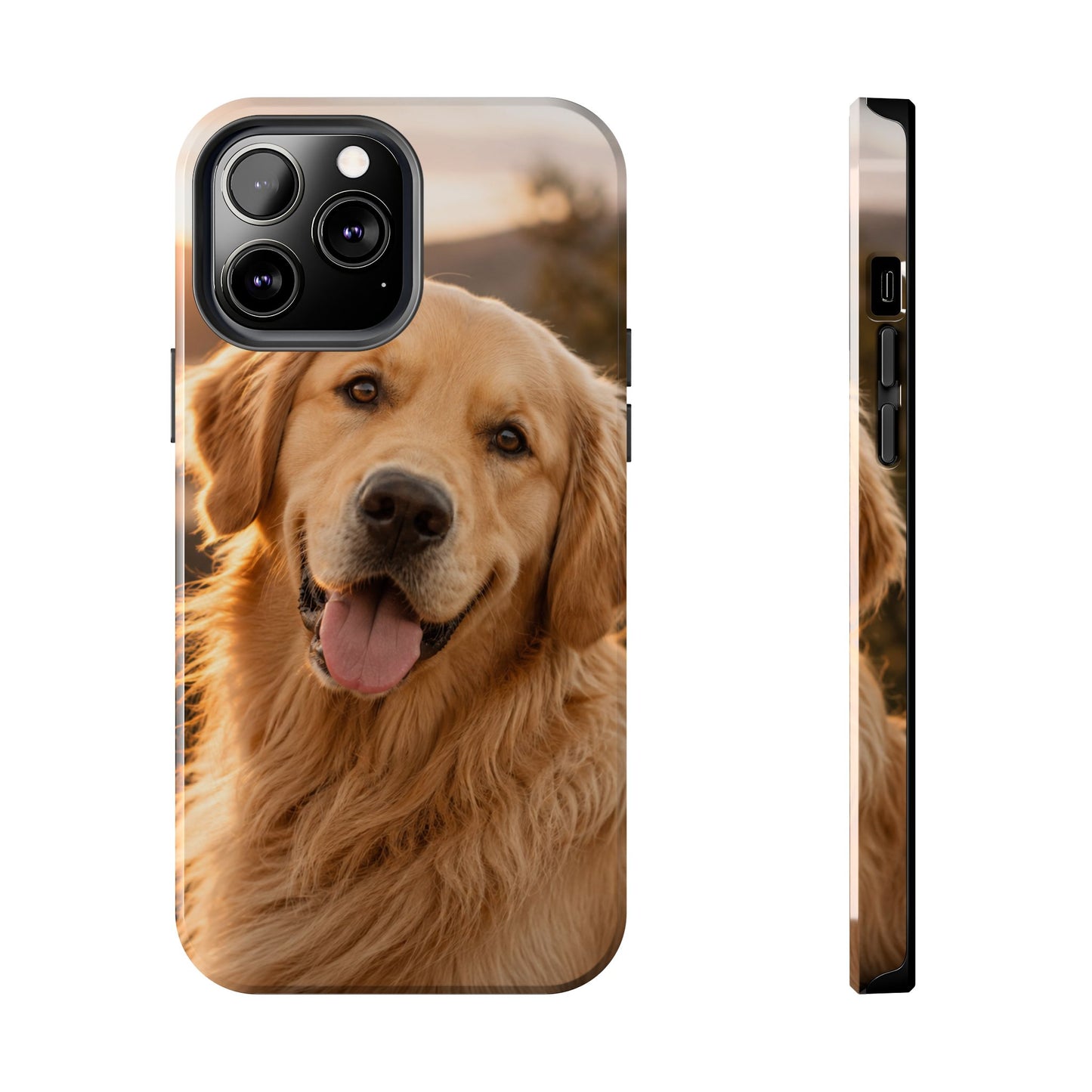 Golden Retriever Tough Phone Case — Durable Dog Photo Protective Cover