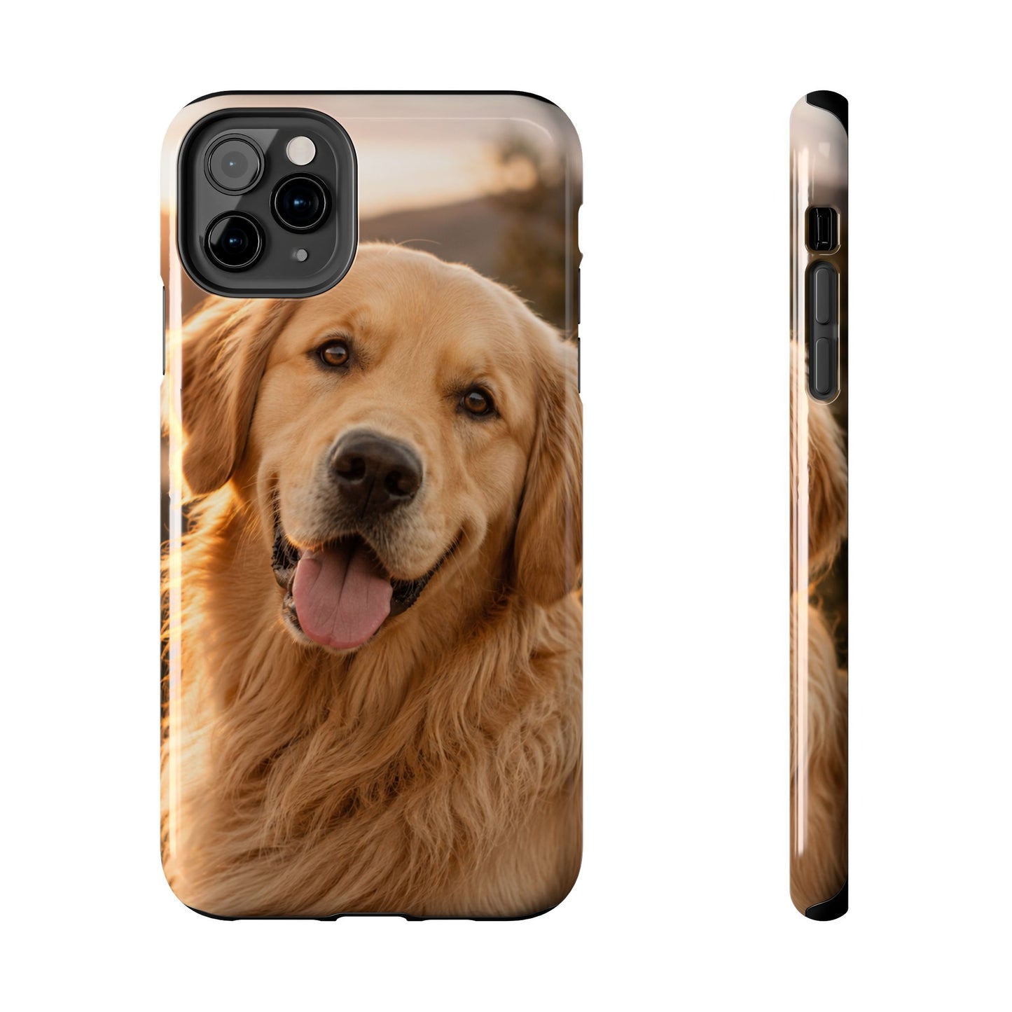 Golden Retriever Tough Phone Case — Durable Dog Photo Protective Cover