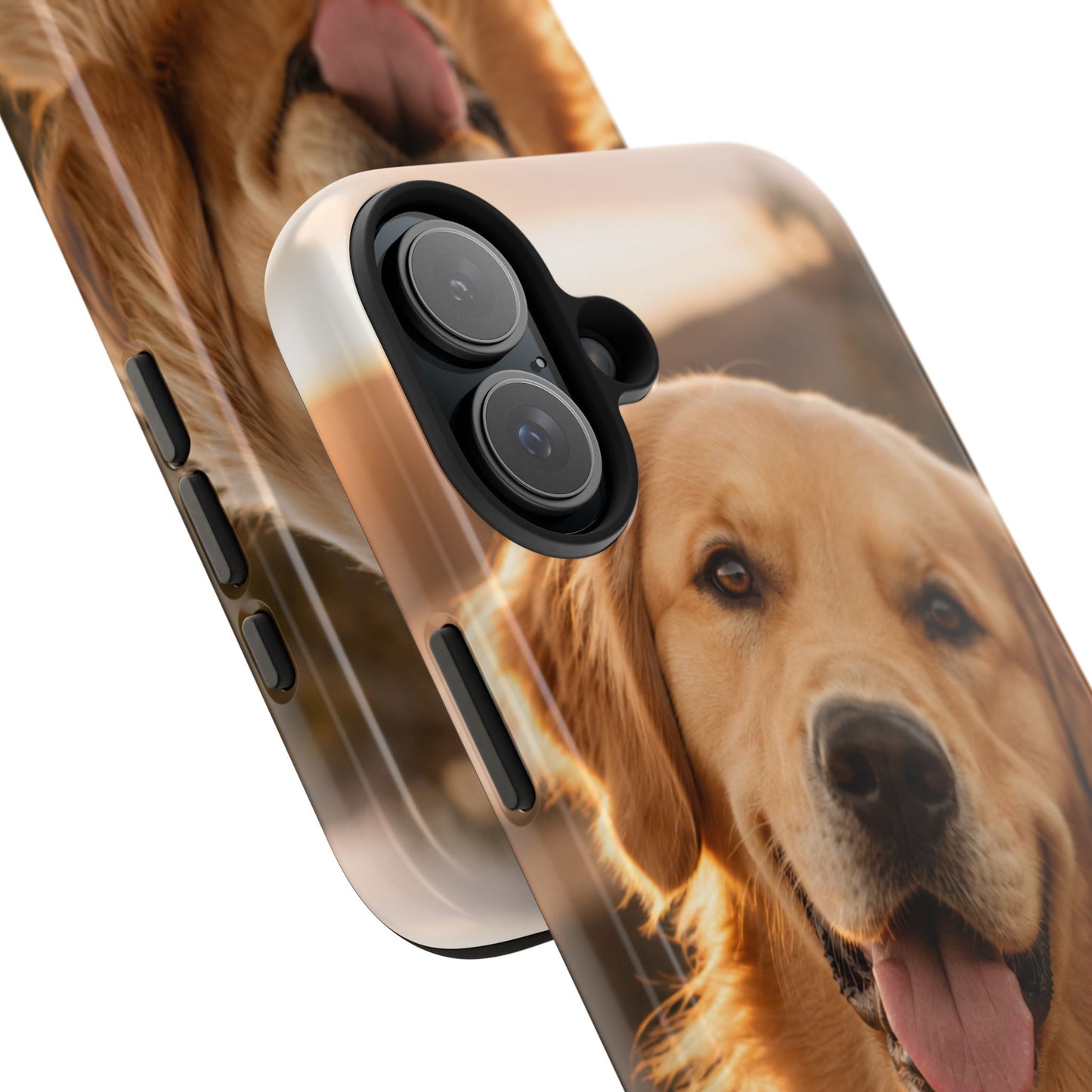 Golden Retriever Tough Phone Case — Durable Dog Photo Protective Cover