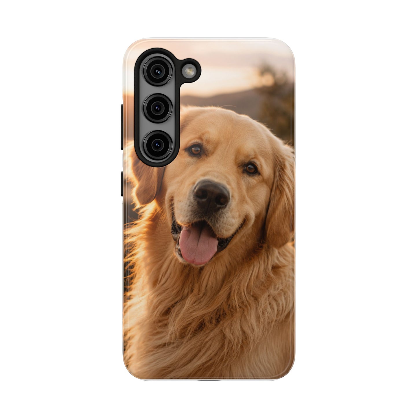 Golden Retriever Tough Phone Case — Durable Dog Photo Protective Cover